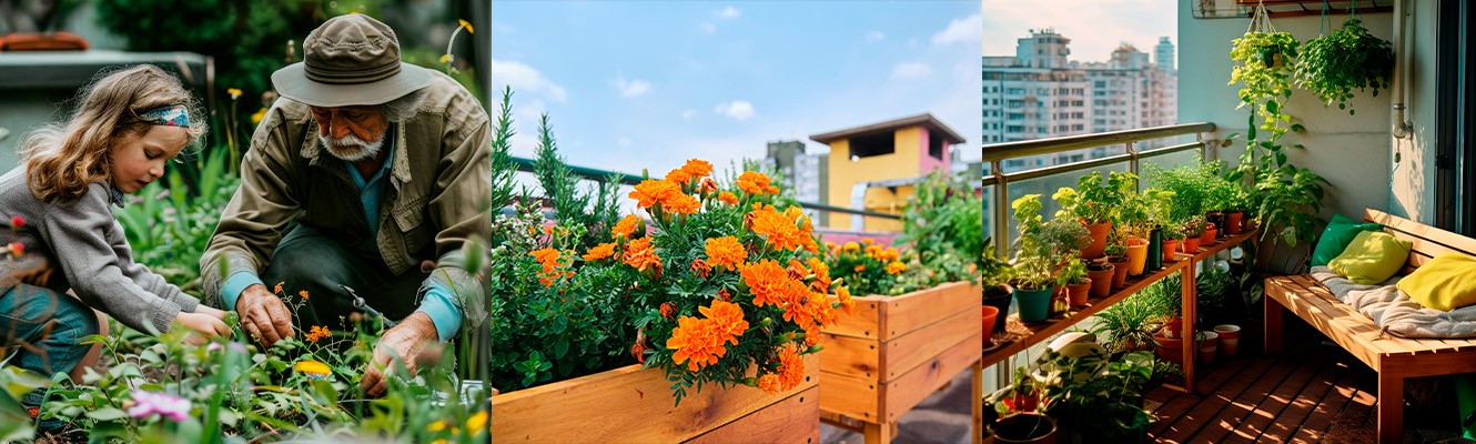 Le jardinage urbain : Cultiver vos propres aliments, même en ville