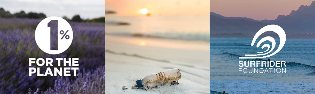 Notre engagement avec 1% pour la planète et  Surfrider Foundation 