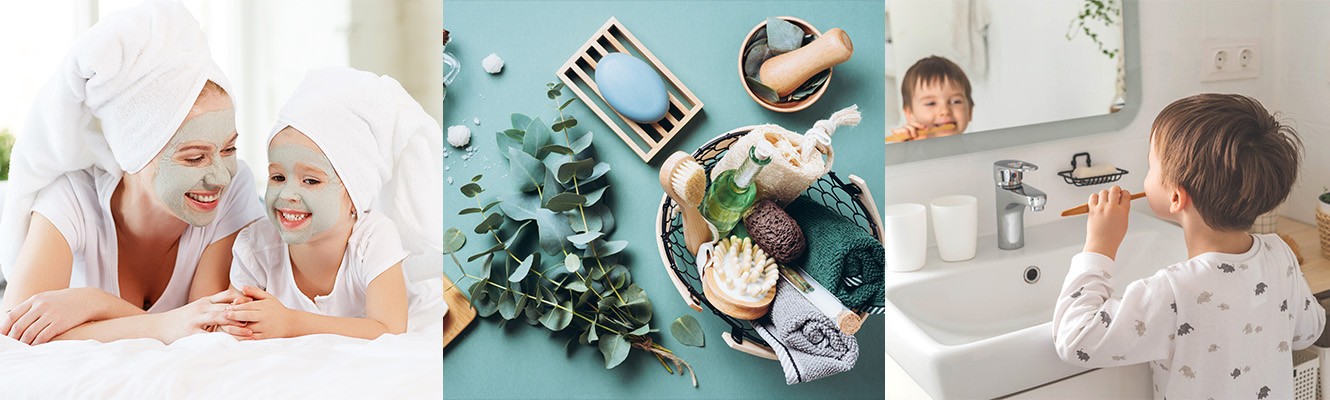 La beauté green dans la salle de bains des enfants : produits adaptés et pratiques durables 